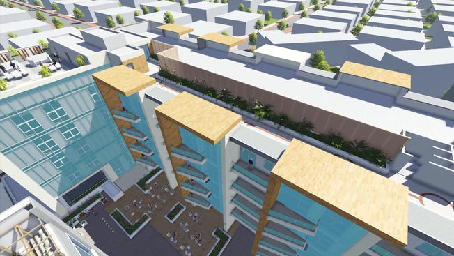 1- Aloft Hotel & Element Hotel Apartments - Dubai, UAE
